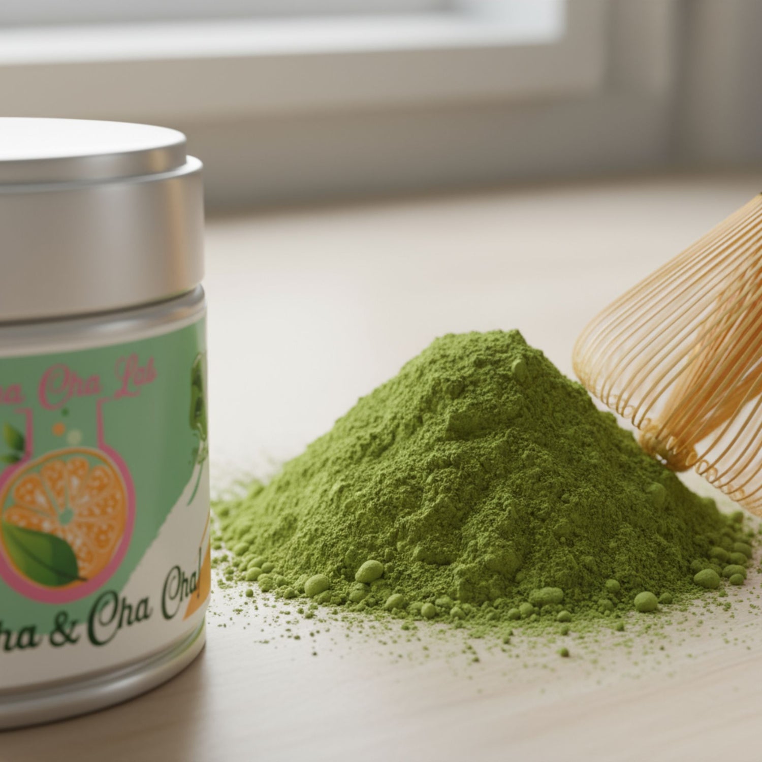 Ceremoniális matcha – zöld tea por (Camellia sinensis)