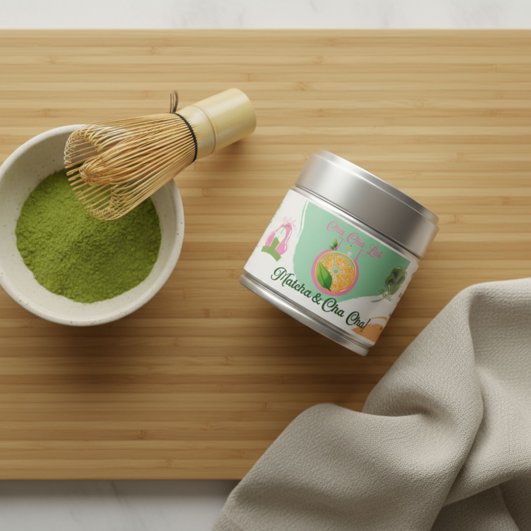 Ceremoniális matcha – zöld tea por (Camellia sinensis)
