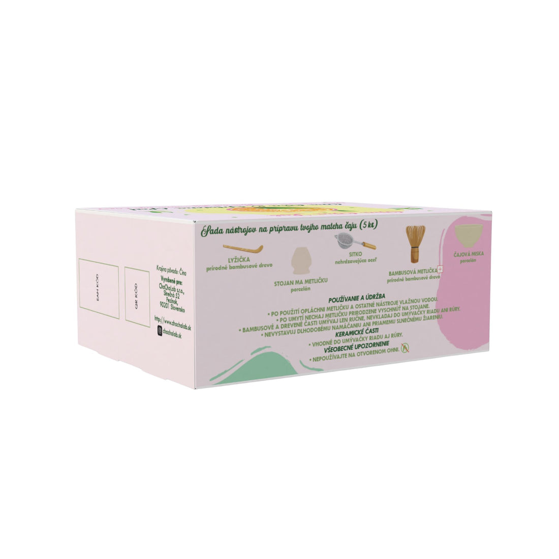 Matcha tea elkészítő szett (5 db) Blush Pink - Hamarosan érkezik