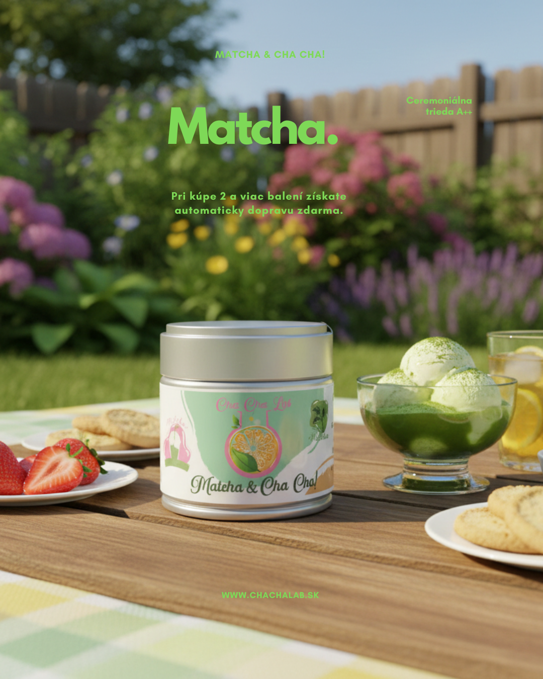 ChaChaLab - Ceremonial matcha A++ (30g) - zöld tea por